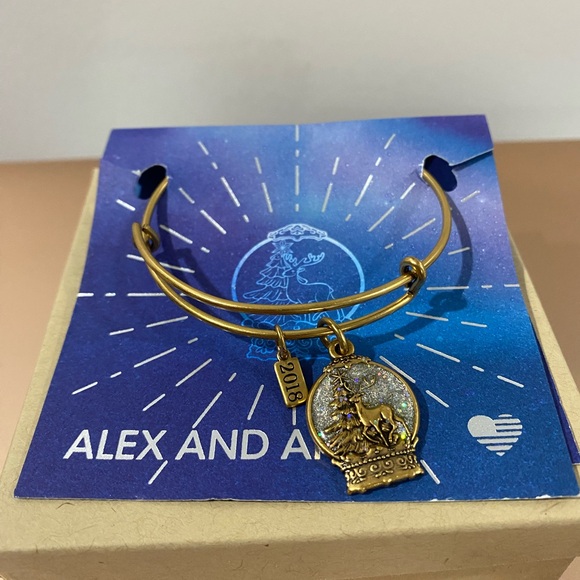Gold Aurora Blaze Alex and Ani brand new - Picture 2 of 6